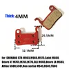 MTB Bicycle Ceramics Disc Brake Pads Replacement Compatible with Hayes Stroker RYDE Bike Brake Pads bicycle accessories ► Photo 2/6