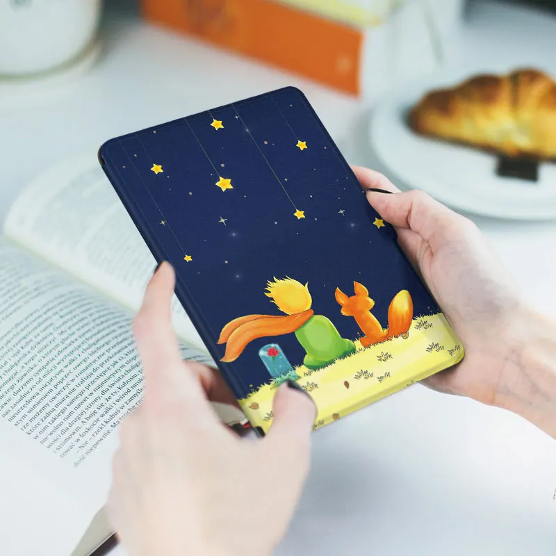 Цветной защитный чехол для Kindle Paperwhite 4 узор складные защитные чехлы магнитная