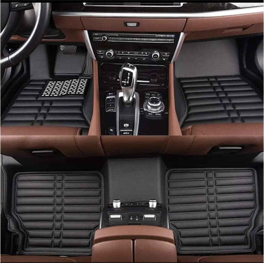 Автомобильные коврики для BMW X6 F16 2015-2018 ног высококачественные новые кожаные с