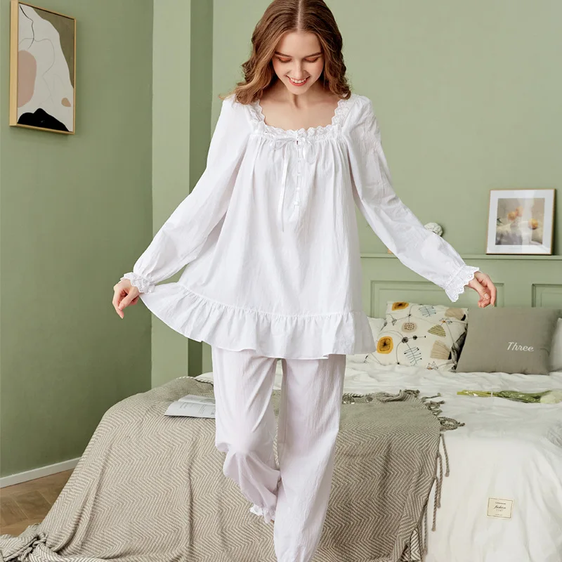 Nightwear Pyjama Vintage Femme Vintage Style Retro Nightwear Robe