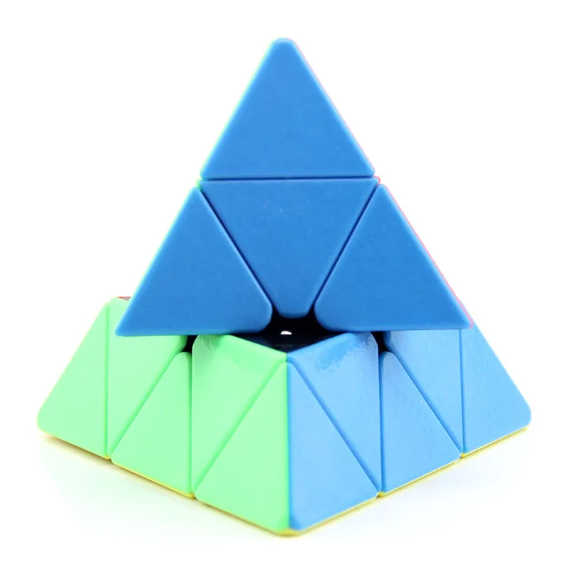 ShengShou драгоценный камень Пирамида магический куб SengSo Pyraminxeds 3x3x3 Cubo Magico Профессиональный Нео скоростной куб головоломка антистресс игрушки - Цвет: Stickerless