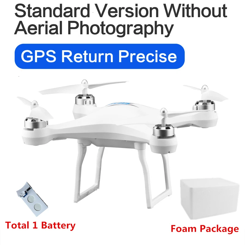 S2 Дрон с gps с 5G WiFi 1080P HD широкоугольная электронная камера gps Intellgent следующий Квадрокоптер Fly 18 mins игрушка VS F11 SG906 - Цвет: No Camera-Foam Box-1
