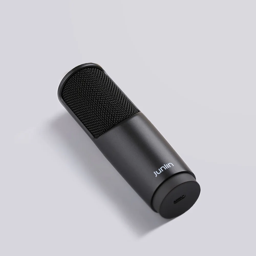 Xiaomi Mijia JUNLIN, проводной цифровой микрофон, с шумоподавлением, портативный, в режиме реального времени, для возврата ушей, HD, с 3,5 мм аудиокабелем
