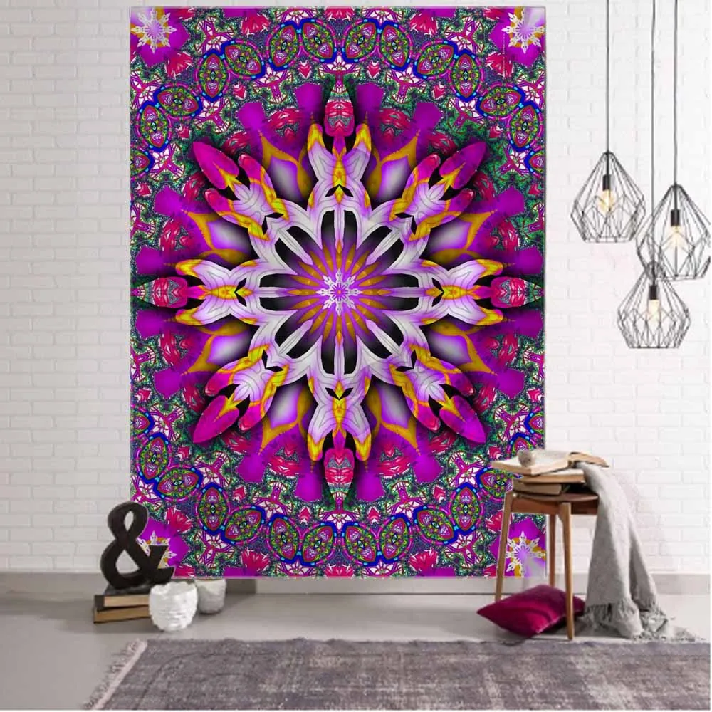 Tapestry Fantasy Art Wall Hanging Cloth Butterfly Home Art Decoration Bohemian Dormitory Bedroom Wall Decoration Tapestry 5