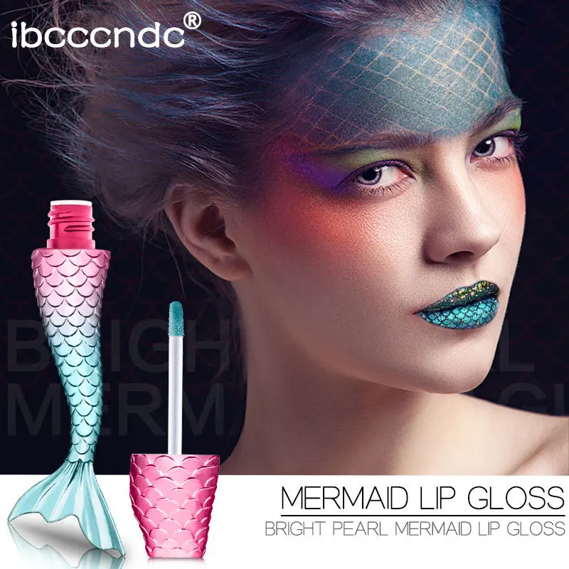 

20 Colors Matte Liquid Lipstick Makeup Pigment Mermaid Glitter Lip Gloss Waterproof Lip Tint Tattoo Lipgloss Base Cosmetics