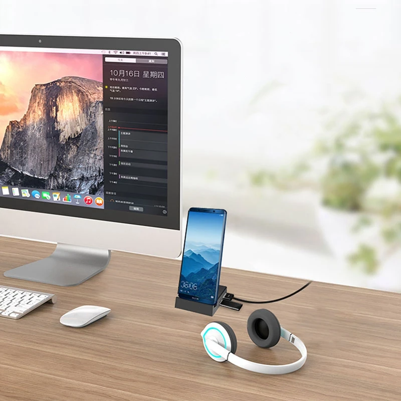 8 в 1 стыковочный концентратор type-C для nintendo SWITCH DOCK многофункциональная док-станция HD для huawei/samsung/Xiaomi