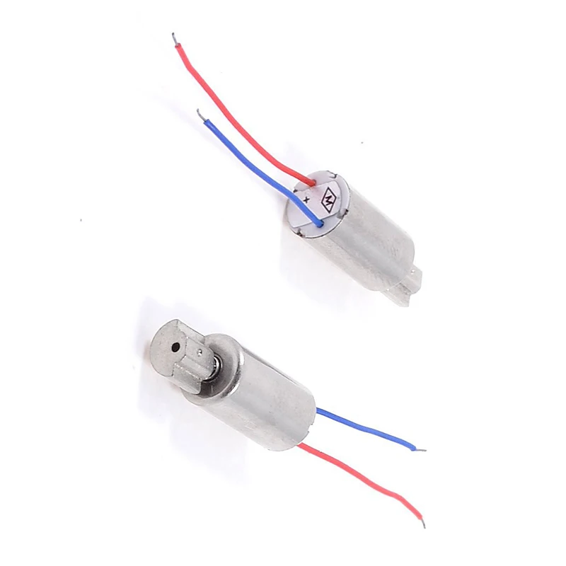 2 шт. DC 1,5 V-3 V 6mm x 12mm мини Бессердечный Вибрационный двигатель для игрушечного самолета