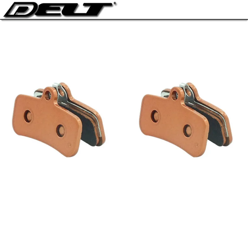 2 Pair 2 пары, велосипедные дисковые Тормозные колодки для горного MTB велосипеда, металлические, для SHIMANO Saint M810 M820 ZEE M640 H01, запчасти для велосипеда - Цвет: 2 Pair