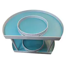 Многофункциональный вращающийся стеллаж для специй Вращающийся дисковый ящик для хранения бутылок Нескользящая отделочная стойка, нескользящая отделочная стойка