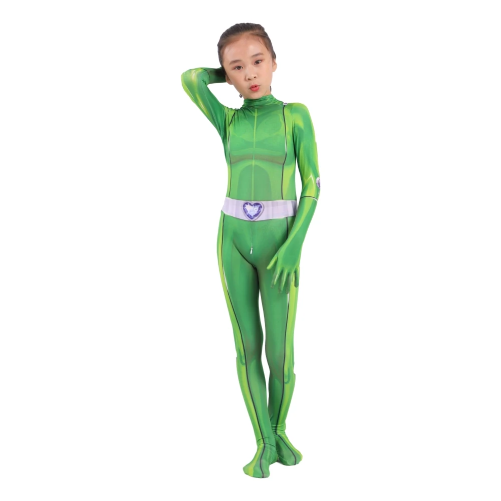 Totally Spies Cosplay Costume Pour Enfants Et Adultes Zentai Clover Sam  Alex Britney Mandy Halloween