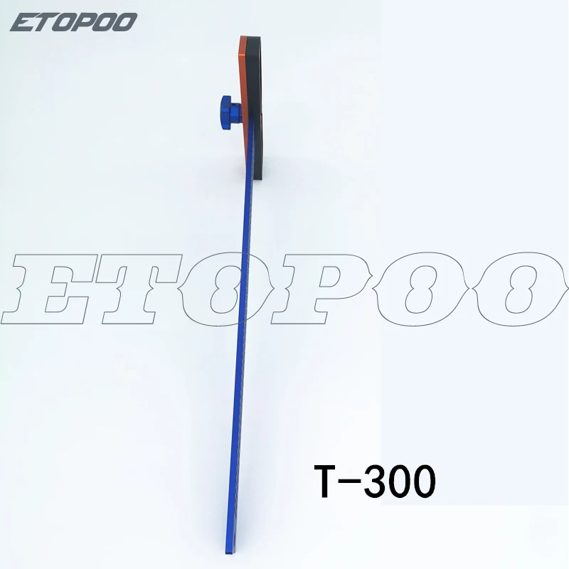 T-300 400 мм, 300 м, деревообрабатывающая строчка, маркировочная линия, алюминиевый сплав, квадратная 90 градусов, Т-образная линейка, измерительная столярная деревообрабатывающая инструменты - Цвет: T-300