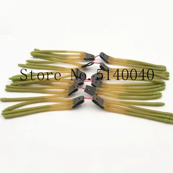 

High quality 10/20pcs fishing rubber band shooting fish slingshot high elasticity 2050 strong rubber tube shooting fish