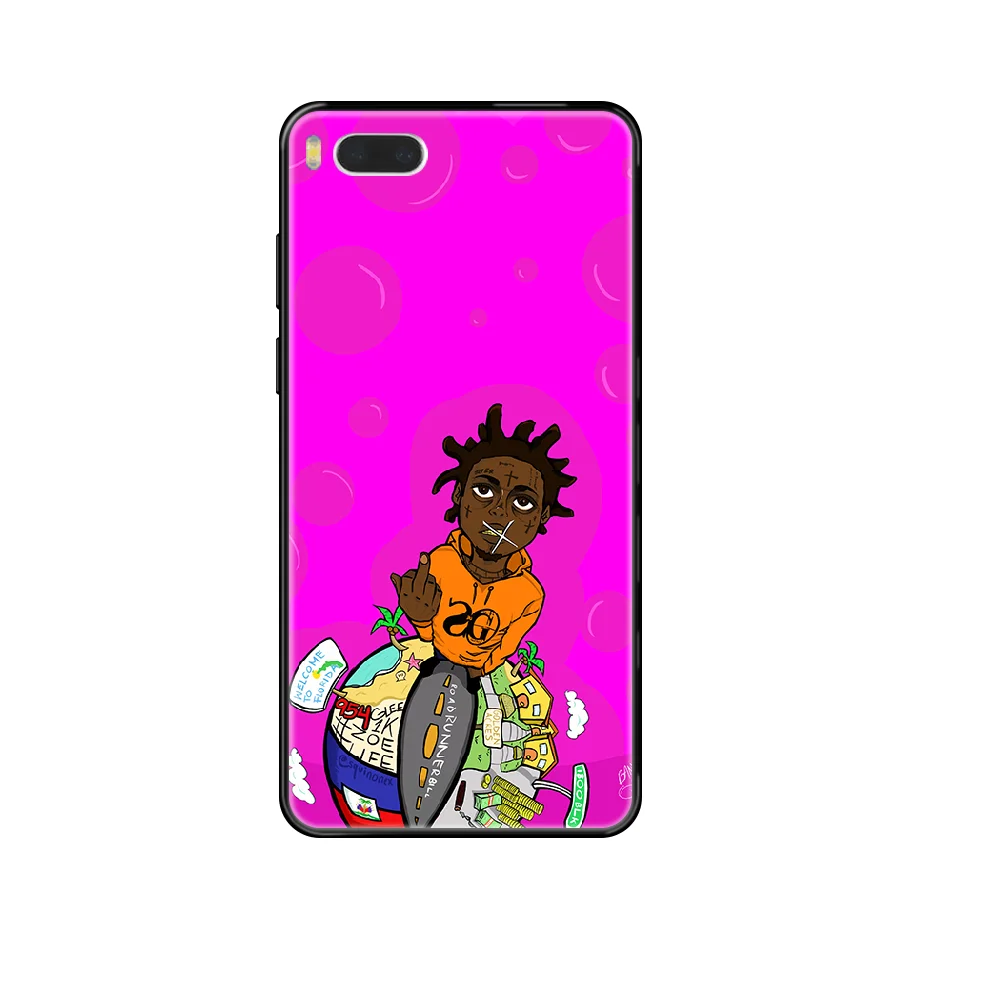 kodak black rap singer Phone case For Xiaomi Redmi Mi 3 5 6 8 9 A1 2 Max3 Mix2 X SE Lite Pro black tpu back silicone coque soft