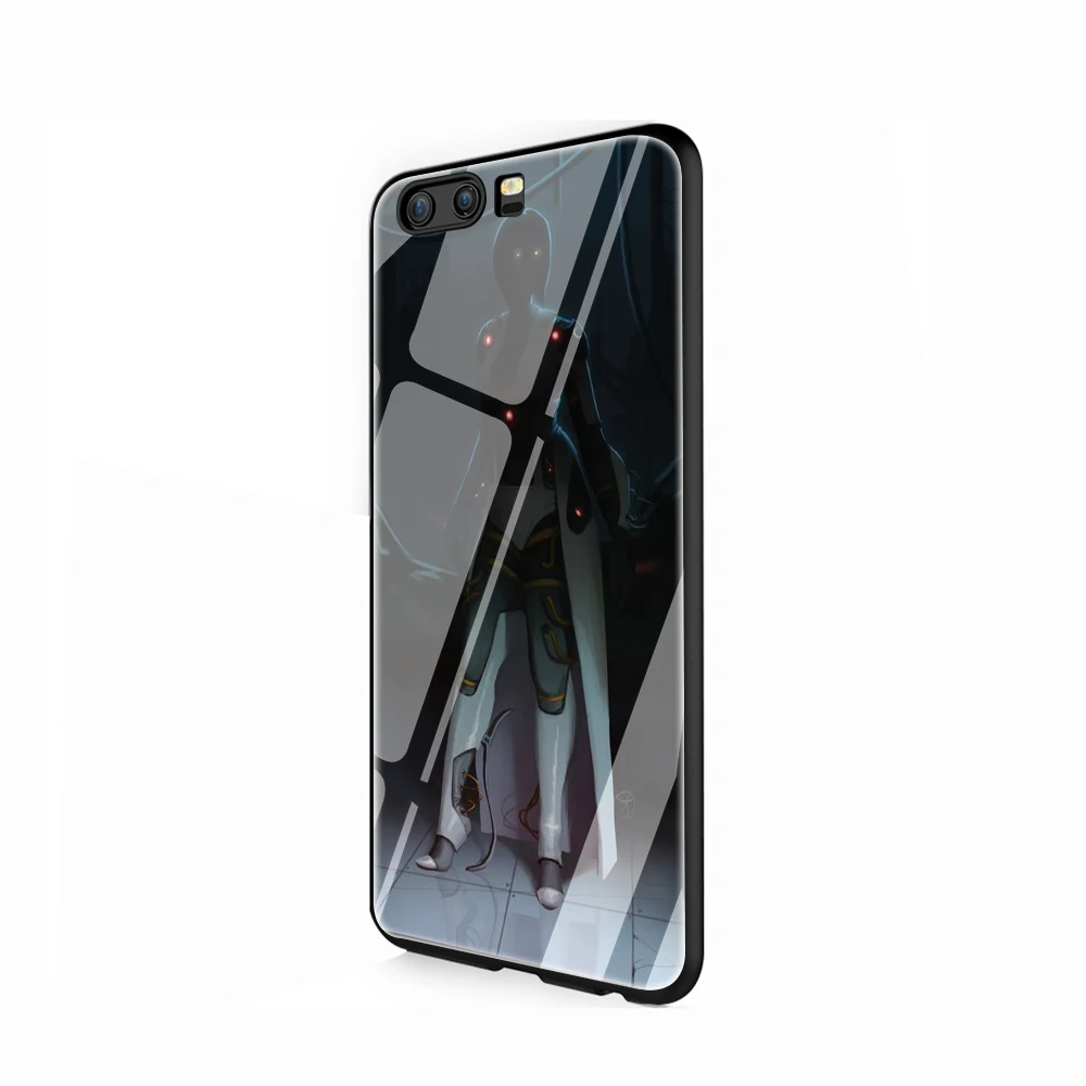 Портал 2 закаленное Стекло чехол для телефона чехол для huawei Y6 Y9 Honor 8X 7A 9 10 P10 P20 P30 Коврики 20 Lite рro - Цвет: G7