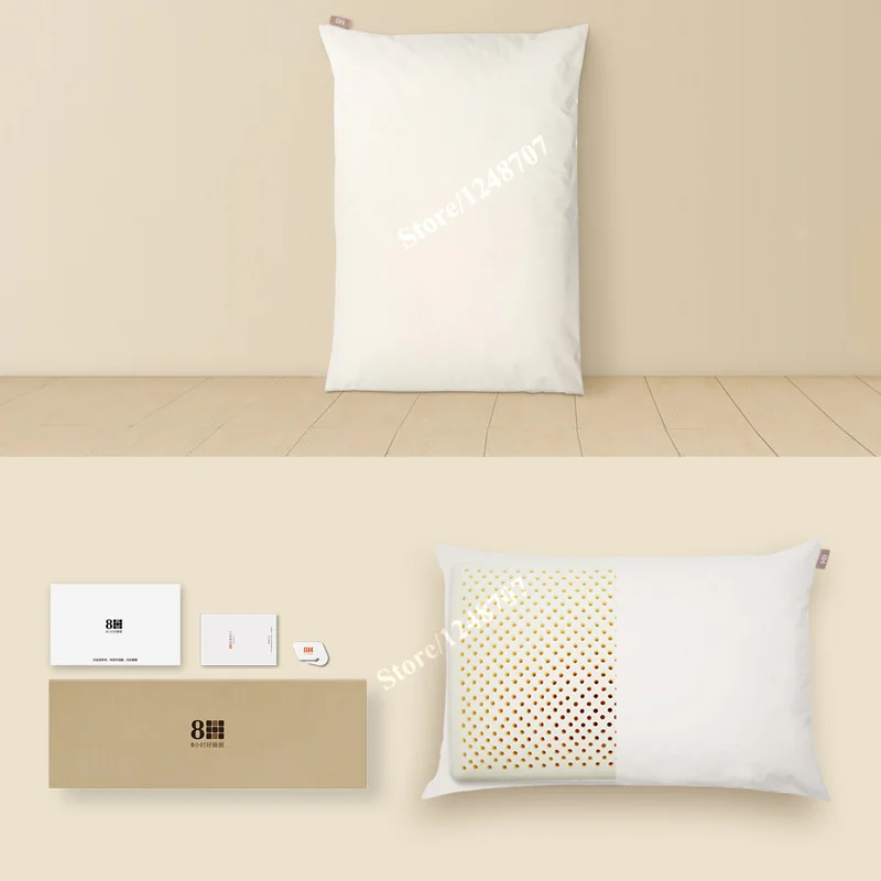 Xiaomi Подушка 8H Z1 натуральный латекс с наволочкой лучший экологически безопасный материал Подушка Z1 Здоровье хороший сон