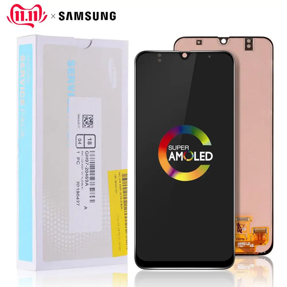 

SUPER AMOLED LCD Display for SAMSUNG GALAXY A30 A305/DS A305F A305FD A305A Touch Screen Digitizer Assembly For Samsung A30 LCD