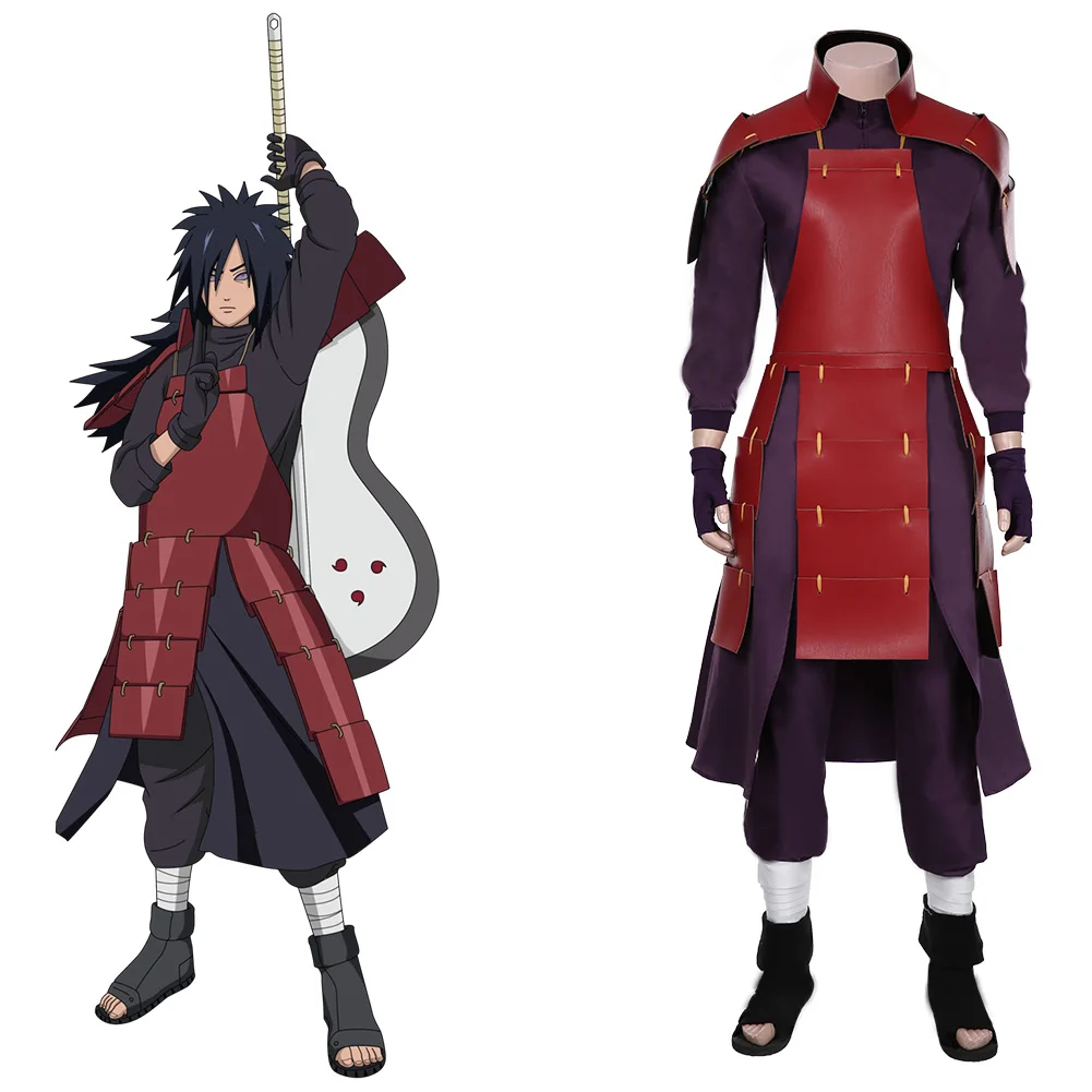 Костюм для косплея Uchiha Madara костюм костюмированной вечеринки на Хэллоуин |