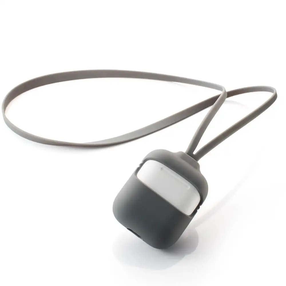 Силиконовый чехол для Airpods беспроводная защита наушников Bluetooth мягкий Apple 2
