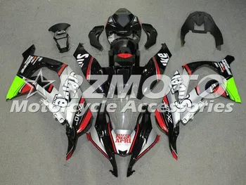 

New ABS Full Fairings Kit Fit For Kawasaki Ninja ZX-10R 2016 2017 2018 2019 10R 16 17 18 19 bodywork set Custom Red black silver