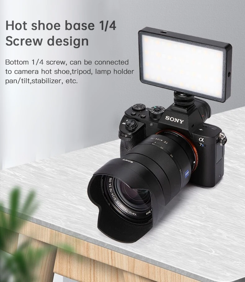 VILTROX Weeylife RB08P RGB 2500K 8500K мини видео светодиодный светильник заполнясветильник свет