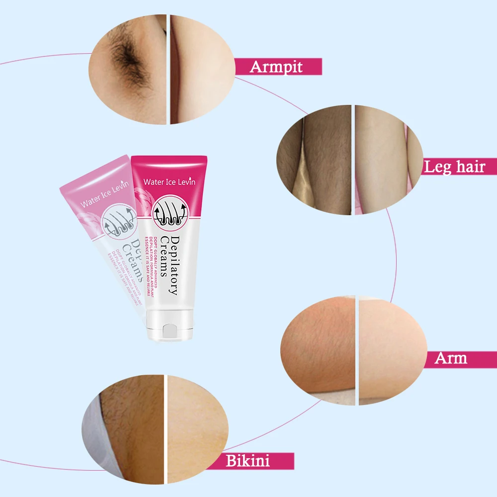 

60g Women and Men Hair Removal Epilator with Extract Organic Depilatory Cream Natural Plant Depil H air Removing Cream