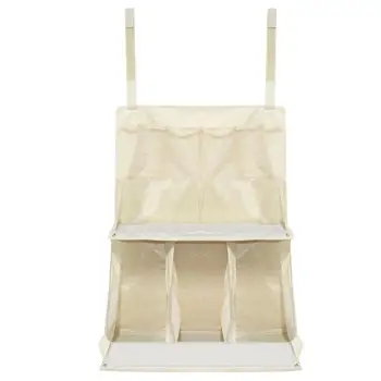 

2Pcs Newborn Baby Crib Bed Hanging Bag Infant Bedside Nappy Diapers Organizer Bag Portable Children Bedding Cloth Storage Rack C