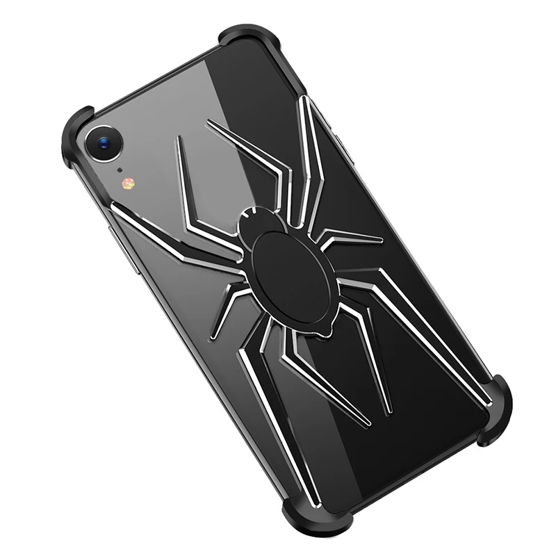 Для IPhone XS Max, Кронштейн для мобильного телефона, металлическая рамка в форме паука, индивидуальная рамка для телефона