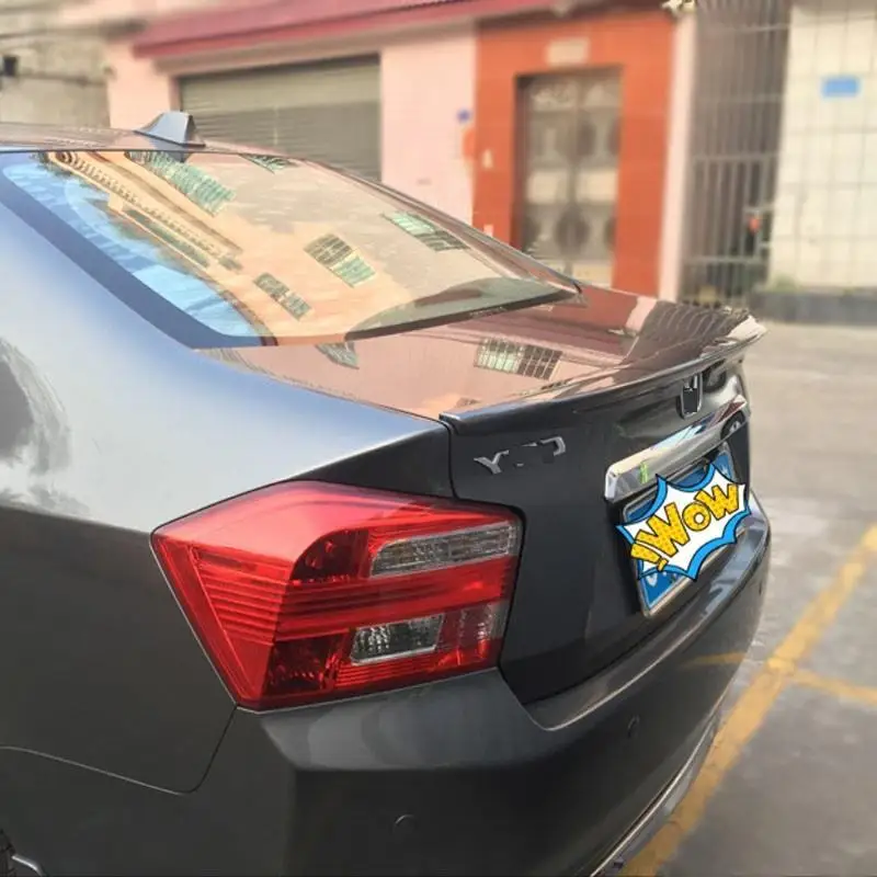 Декоративные протекторы автомобильные молдинги, декоративные автомобильные модифицированные аксессуары, спойлеры крыльев 12 13 14 для Honda City - Цвет: MODEL E