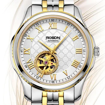 

NEW Men's Watches Luxury Brand ROSDN Couples Watch with MIYOTA Automatic Mechanical Movement Watch Skeleton Sapphire R2099M