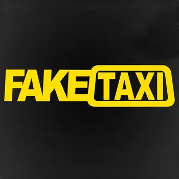 

C199 Fake Taxi Fake Taxi Drift Sign Funny Car Stickers Europe And America Fake Taxi Car Stickers Easy to Install