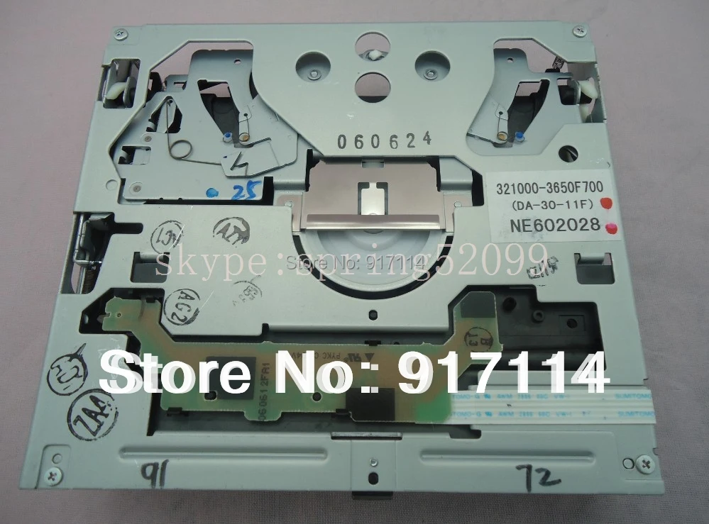 Новый Fujitsu десять один CD механизм погрузчика DA-30-11F Для chev и rolet Toyota голосовой