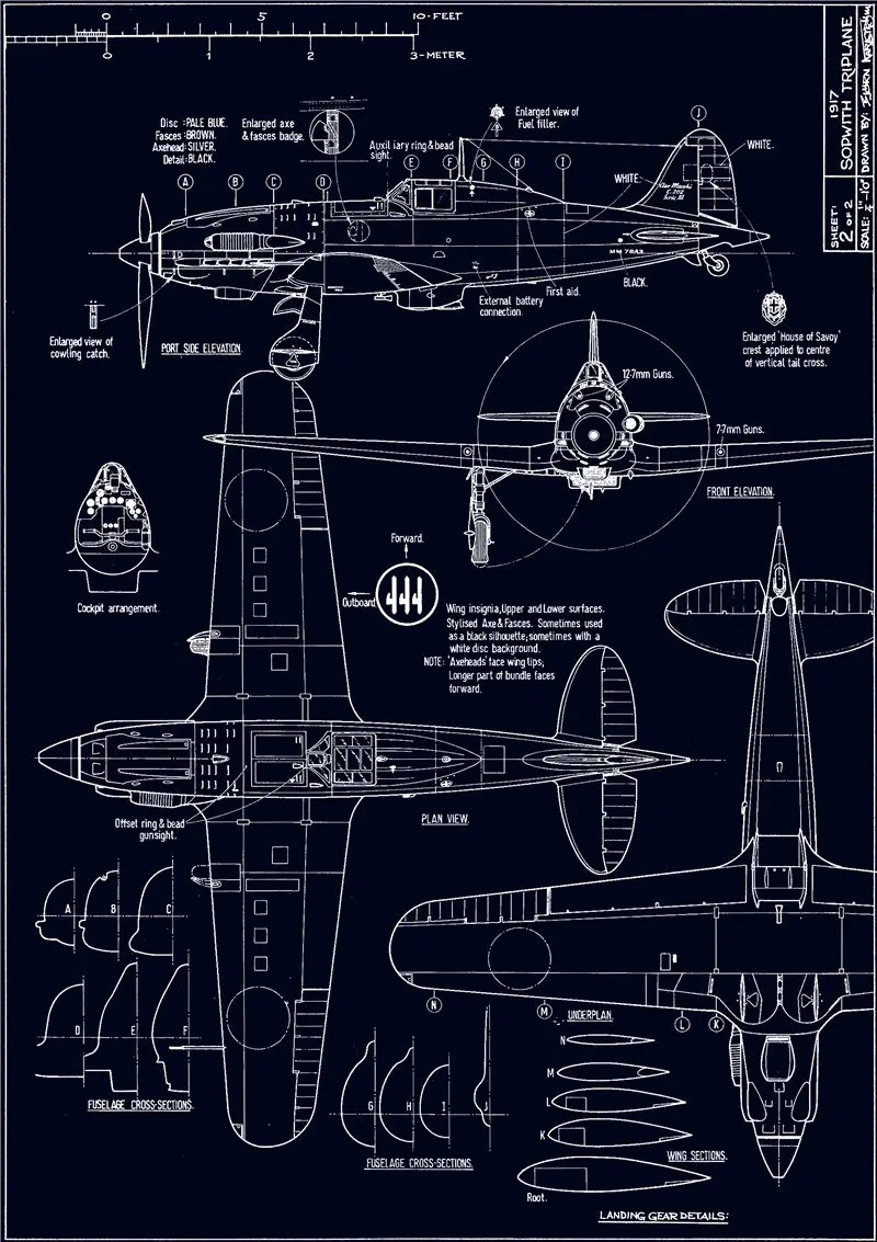 Aircraft-Structural-Chart-Picture-Home-Decor-Nordic-Canvas-Painting-Wall-Art-Plane-Retro-Decor-Posters-and (4)