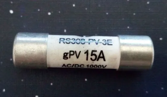 Предохранители: RS308-PV-3E 15A AC/DC1000V gPV