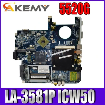 

For Acer 5520 5520G 5720 Laptop Motherboard LA-3581P ICW50 MBAJ702003 5520G 5720G Mianboard