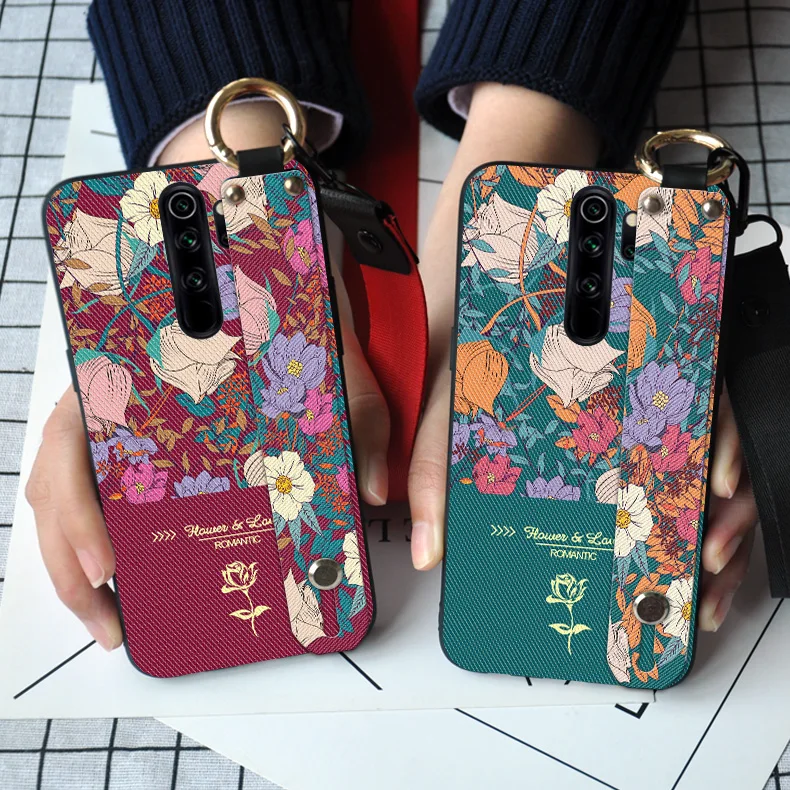 Роскошные Силиконовые чехлы с цветами для Xiaomi Redmi Note 8T 5 6 7 8 Pro Go K20 7A 8A S2 Модный