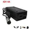 36V Li-ion battery charger Output 42V 4A XLRM RCA GX16 DC connector Used for 36 V 10S 20AH 30AH Ebike lithium battery with fan ► Photo 1/6