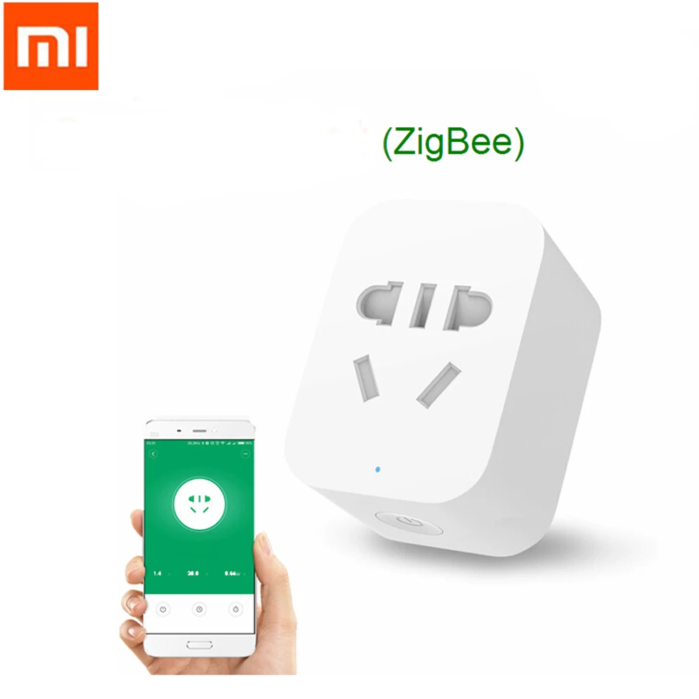 Умная розетка Xiaomi Mi с Wi-Fi оригинальная версия ZigBee дистанционное управление через