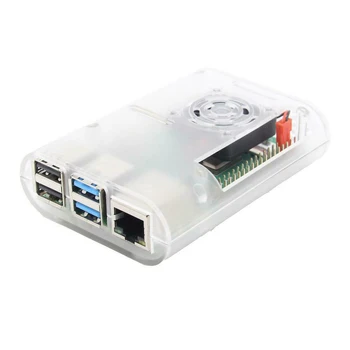 

Accessories Durable Shelf Easy Install Protective Case Cover Impact Resistant Housing ABS Universal For Raspberry Pi 4 Model B