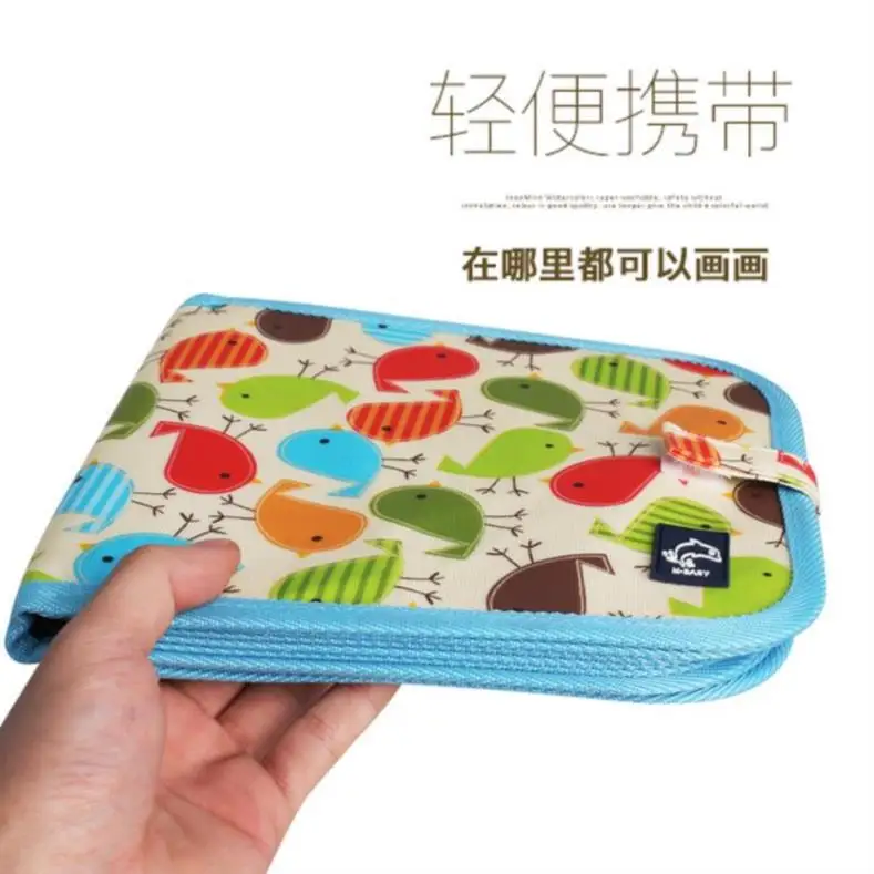 

Parent And Child Painting Book Children Early Childhood Album of Painting Portable Graffiti This WordPad Double-Faced Can Wipe P