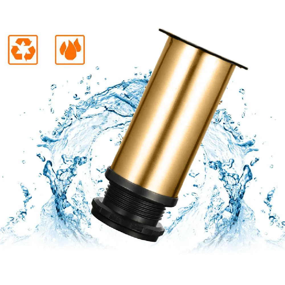 1 шт. нержавеющая сталь розовое золото мебель регулируемые по высоте