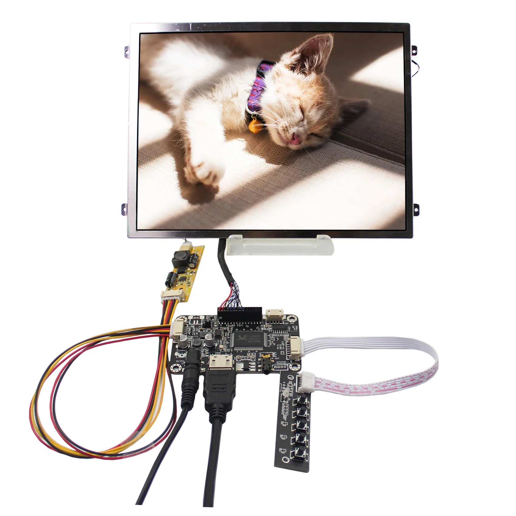 LCD Touch Panel 10.4 inch VS140T-003A 1024x768 IPS LCD Screen with HD MI Audio LCD Controller Board