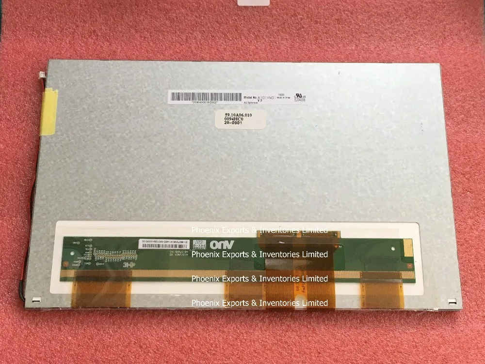 A101VW01 V.3 10," 800*480 ЖК-дисплей экран дисплей Панель A101VW01 V3