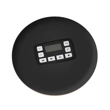 Портативный Bluetooth стерео беспроводной CD плеер для 3,5 мм AUX аудио с подзаряжаемые светодиодные дисплей персональный CD музыкальный плеер