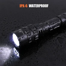 

Tactical Flashlight 1600 Lumen with Flashlight Mount Clip + Rechargeable Battery + Remote Switch Outdoor Hunting Weapon Light