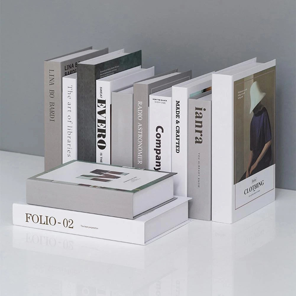 Luxury Fake Books For Decoration Home Decoration Accessories Home Decor  Coffee Table Books Designer Fashion For Living Room - Figurines &  Miniatures - AliExpress