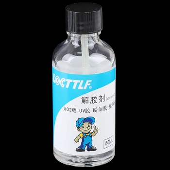 

50ml UV Glue Remover Dispergator For Removing UV Glue For 502/UV/Phone Repair/Nail Polish