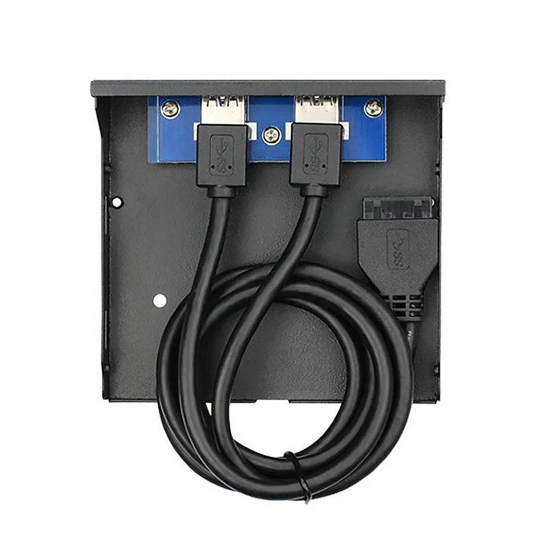 En-Labs 4 порта мульти USB-C USB 2,0 USB 3,0 концентратор разветвитель Передняя панель комбинированный кронштейн адаптер для рабочего стола 3,5 дюймов флоппи-отсек