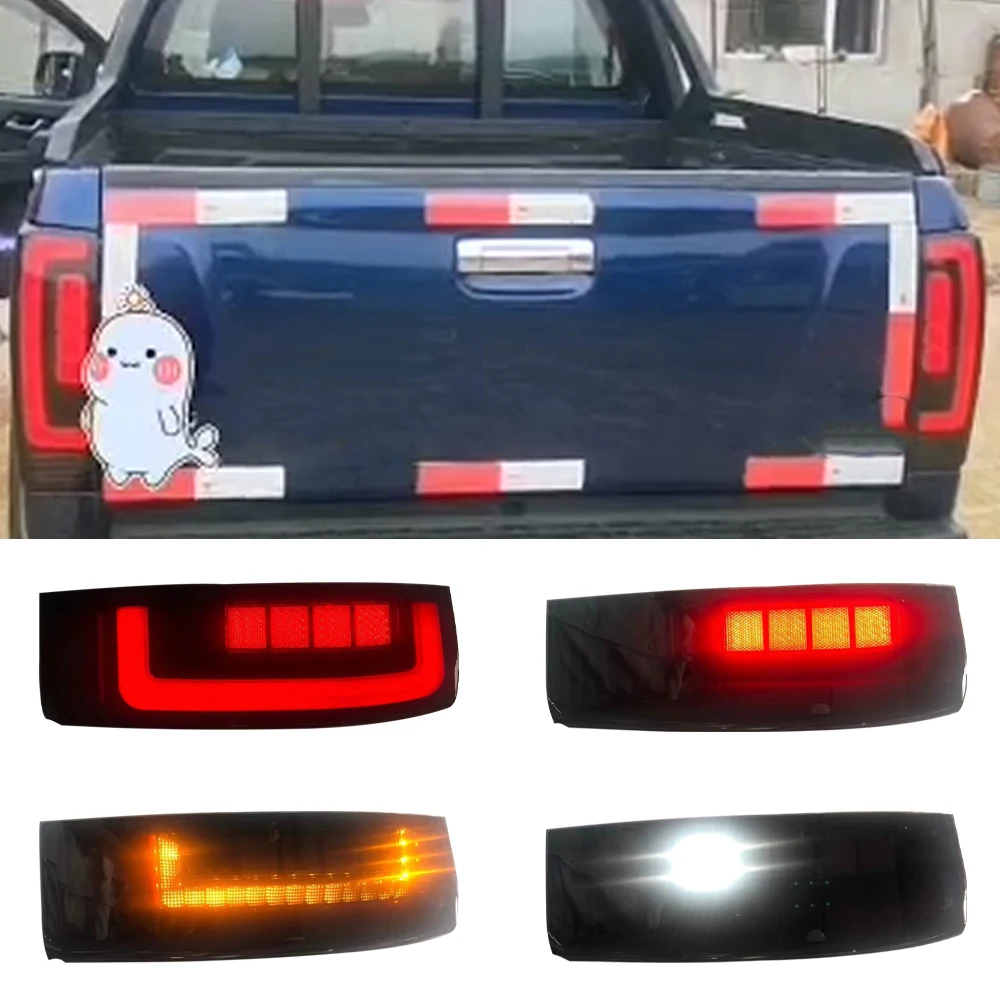 CSCSNL 2 шт. светодиодный фонарь светильник для Isuzu Dmax Yukon Юта 2012 2019 хвост тормозной