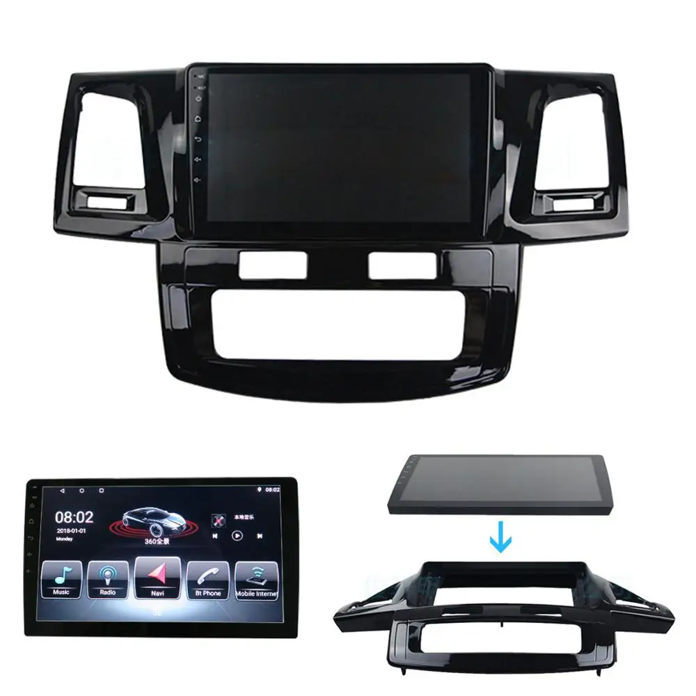 

Android Car Multimedia and 360 degree Bird View Panoramic System for TOYOTA HILUX with GPS BT Radio Wifi 4 way camera