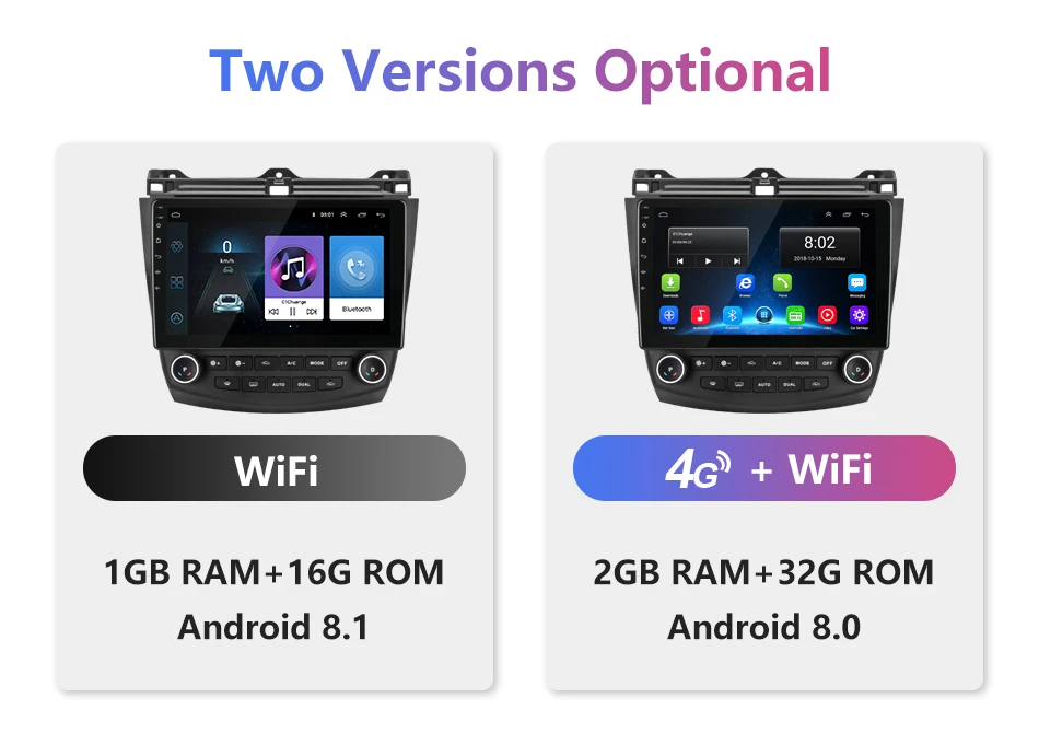 Excellent Vtopek Android Car Radio for Honda Accord 7 2005 2006 2007 2008 Multimedia player Radio Tuner 4G Network WIFI Mirror Link 4